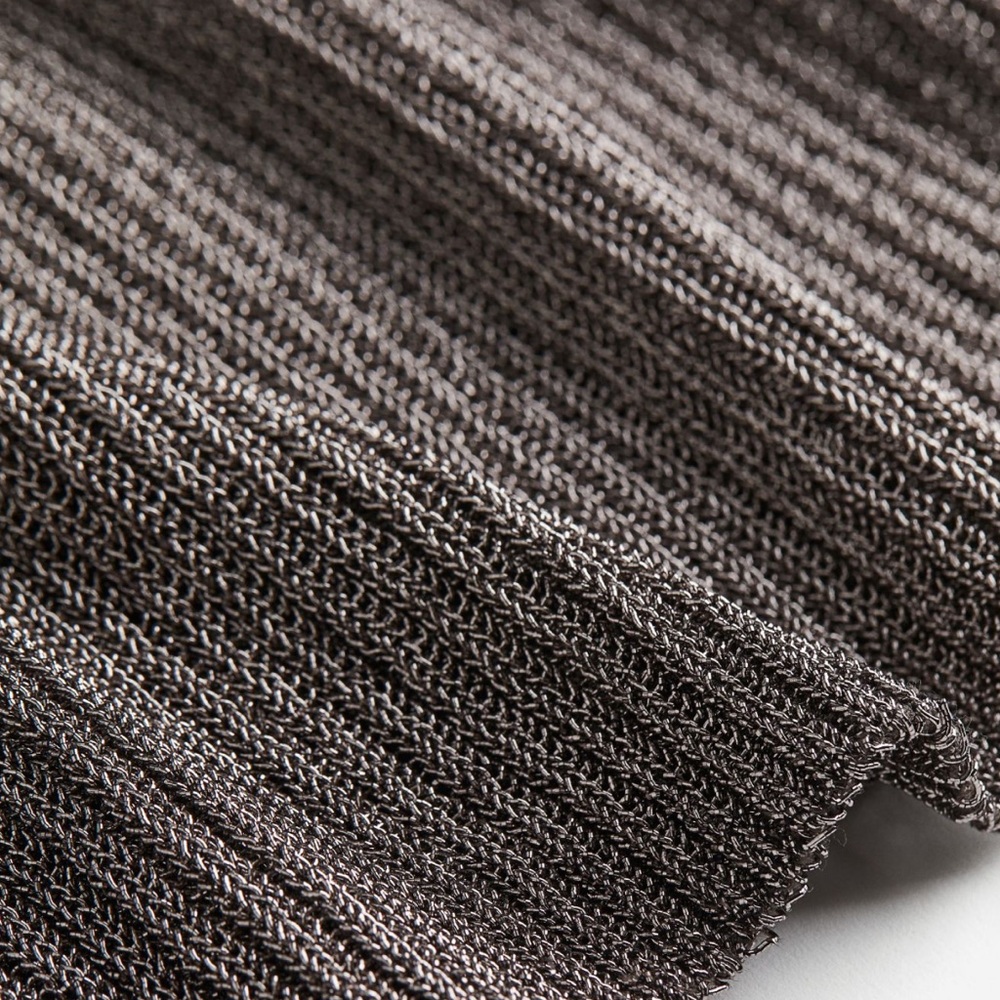 Metallic Rib Knit Sweater - Picture 5 of 7